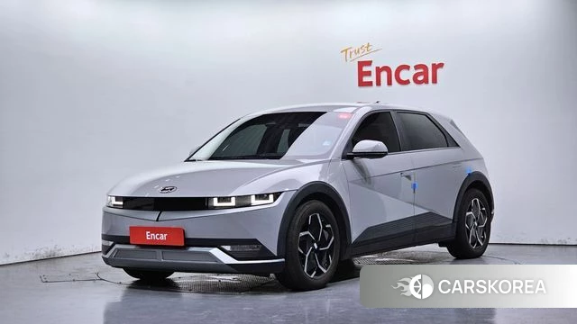 Hyundai Ionic 5 2023 Серебристо-серый из Кореи