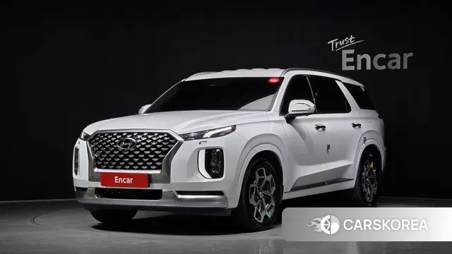 Hyundai Palisade 2021 Белый из Кореи