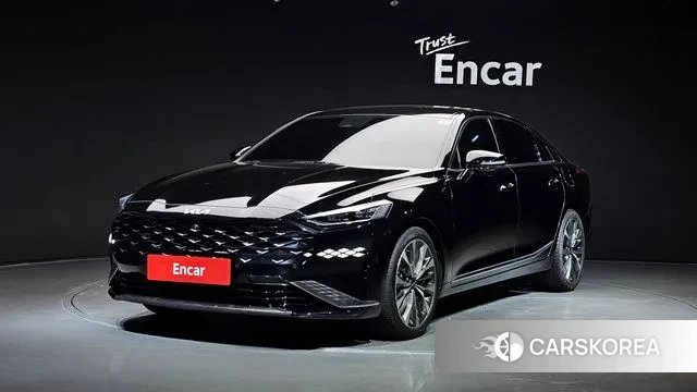Kia K8 2021 Черный из Кореи