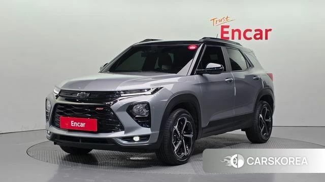 Chevrolet (GM Daewoo) Trailblazer 2022 Серебристо-серый из Кореи