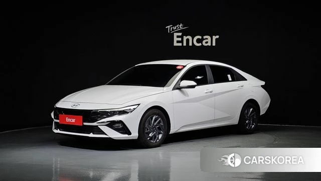 Hyundai The New Avante (CN7) 2024 Белый из Кореи