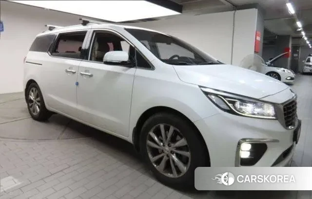 Kia The New Carnival 2019 Белый из Кореи