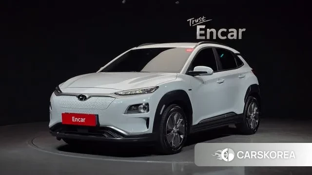 Hyundai Kona Electric 2019 Белый из Кореи