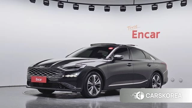 Kia K8 Hybrid 2021 Серый из Кореи