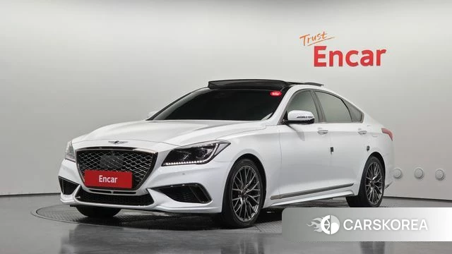 Genesis G80 2019 Белый из Кореи