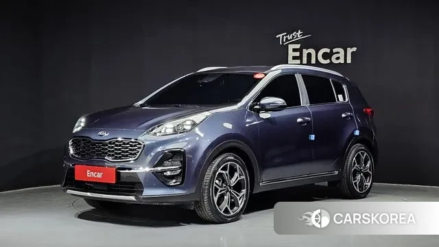 Kia Sportage The Bold 2021 Синий из Кореи