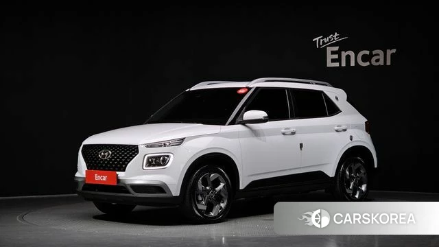 Hyundai Venue 2021 Белый из Кореи