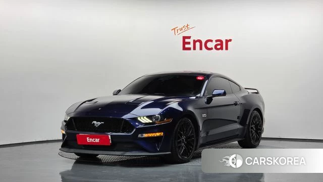 Ford Mustang 2019 Синий из Кореи