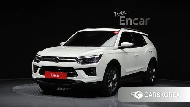 Ssangyong Beautiful Korando 2019 Белый из Кореи