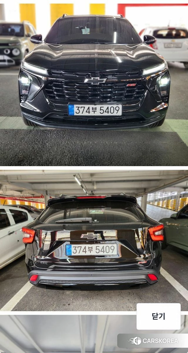 Chevrolet (GM Daewoo) Trax Crossover 2025 Черный из Кореи