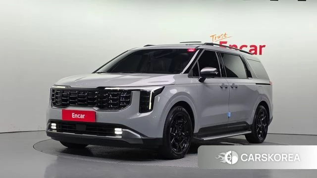 Kia The New Carnival 4th Generation 2024 Серебристо-серый из Кореи