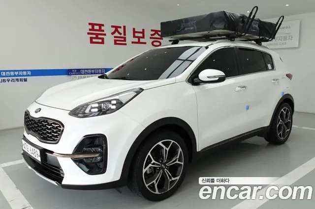 Kia Sportage The Bold 2018 Белый из Кореи