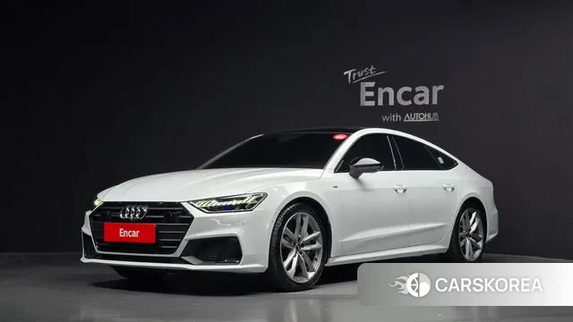Audi A7 (4K) 2023 Белый из Кореи