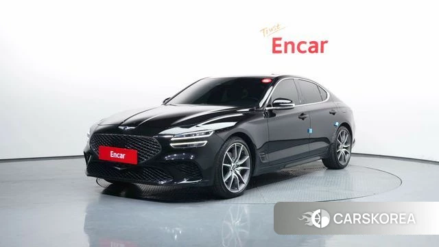 Genesis The New G70 2021 Черный из Кореи