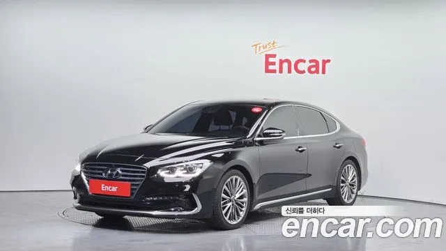 Hyundai Grandeur IG 2019 Черный из Кореи