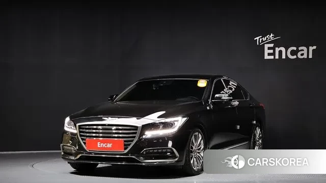 Genesis G80 2018 Черный из Кореи
