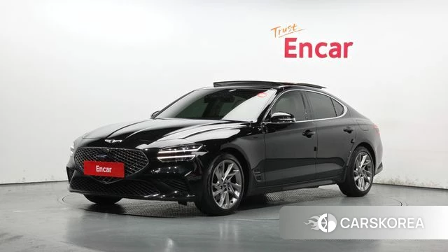 Genesis The New G70 2021 Черный из Кореи