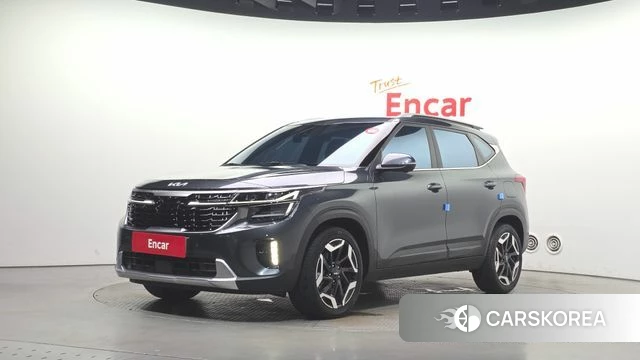 Kia The New Seltos 2023 Серый из Кореи