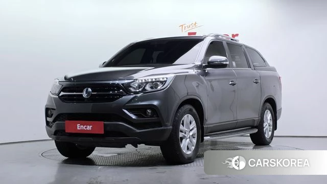 Ssangyong Rexton Sports 2018 Серый из Кореи