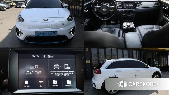 Kia Niro EV 2019 Белый из Кореи