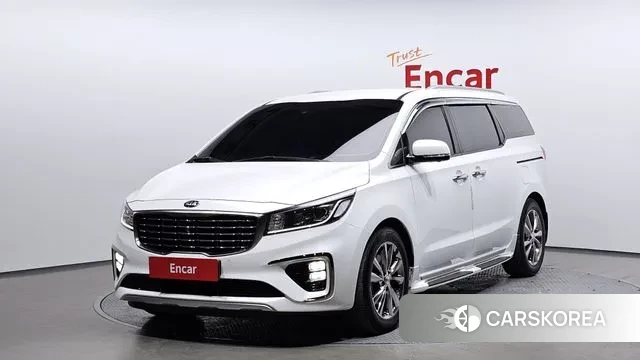 Kia The New Carnival 2019 Белый из Кореи