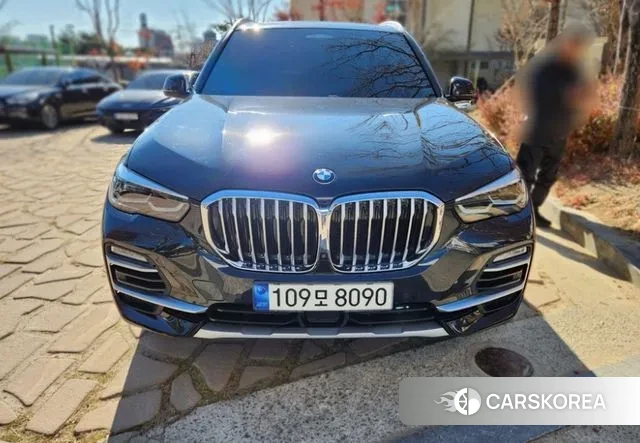 BMW X5 (G05) 2021 Черный из Кореи