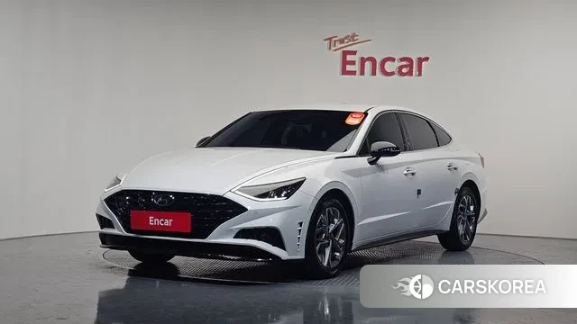 Hyundai Sonata (DN8) 2022 Белый из Кореи