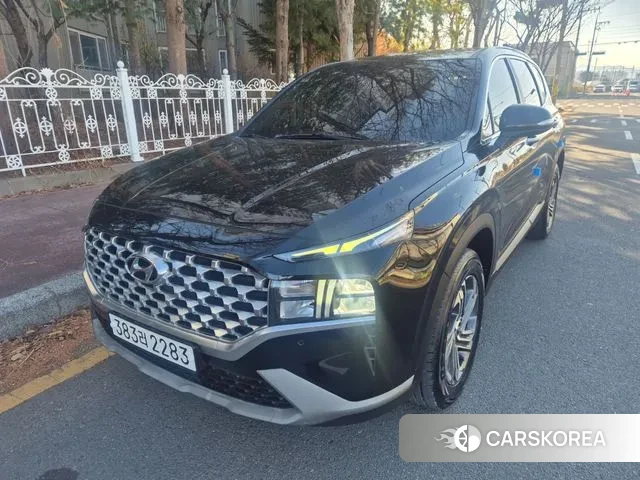 Hyundai The New Santa Fe 2020 Черный из Кореи