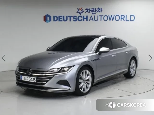 Volkswagen Arteon 2022 Серый из Кореи