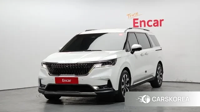 Kia Carnival 4th generation 2021 Белый из Кореи