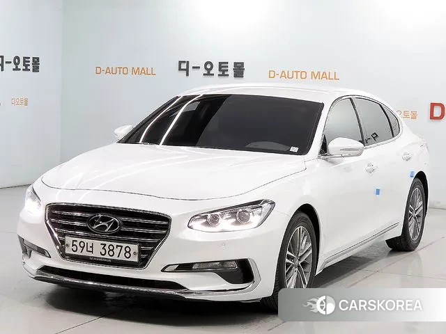 Hyundai Grandeur IG 2018 Белый из Кореи