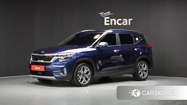 Kia Seltos 2020 Синий из Кореи