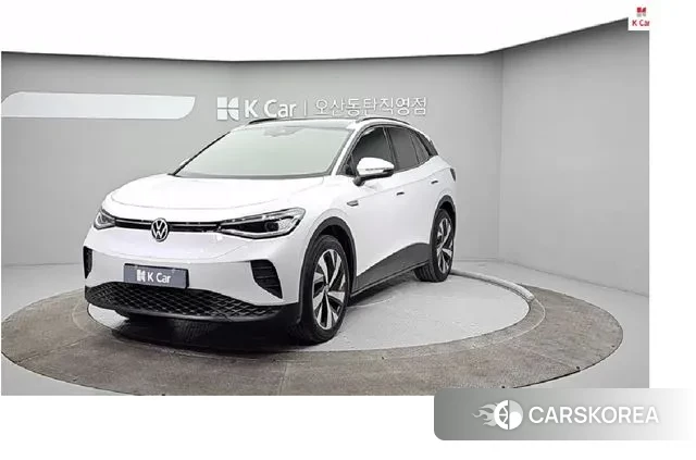 Volkswagen ID.4 2022 Белый из Кореи