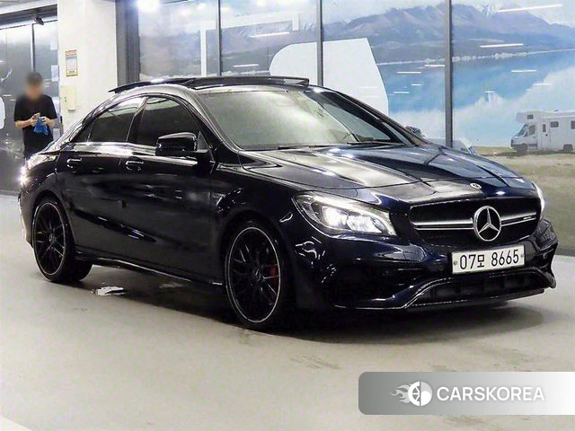 Mercedes-Benz CLA-Class C117 2018 Синий из Кореи