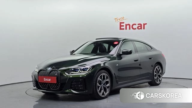 BMW i4 2023 Зеленый из Кореи