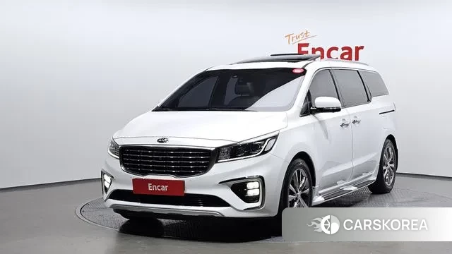 Kia The New Carnival 2019 Белый из Кореи