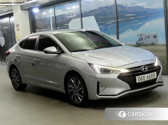 Hyundai The New Avante AD 2018 Серебристо-серый из Кореи