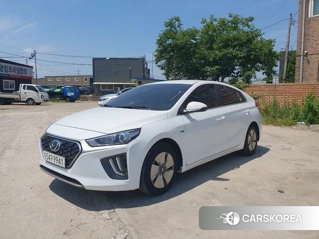 Hyundai The New Ionic Hybrid 2019 Белый из Кореи