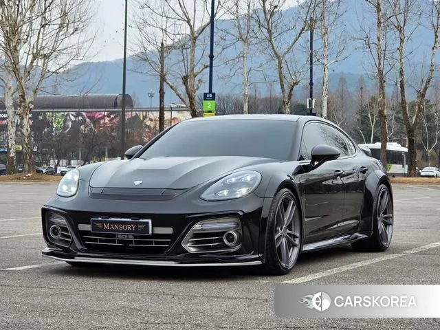 Porsche Panamera (971) 2018 Черный из Кореи