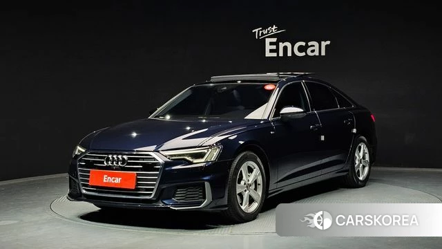 Audi A6 (C8) 2020 Синий из Кореи