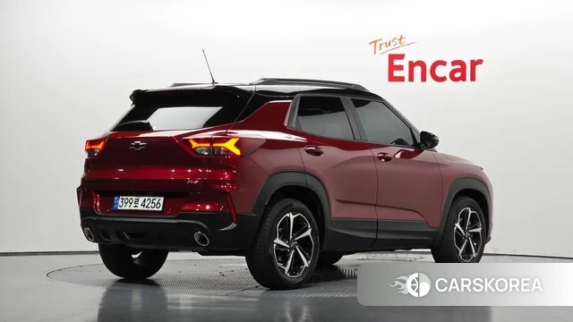 Chevrolet (GM Daewoo) Trailblazer 2021 Красный из Кореи