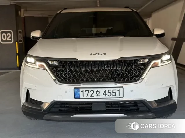 Kia Carnival 4th generation 2022 Белый из Кореи