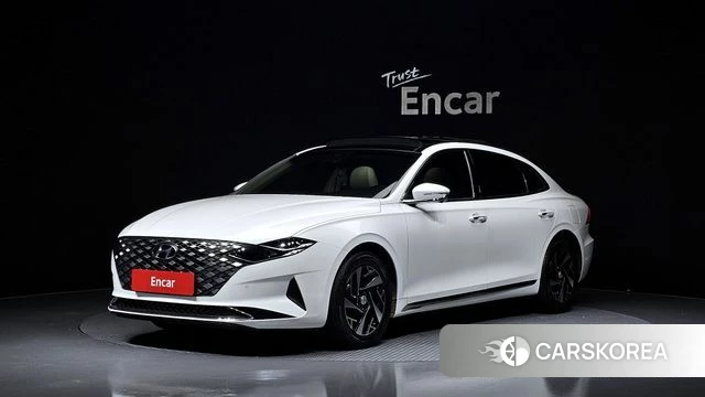 Hyundai The New Grandeur IG Hybrid 2022 Белый из Кореи