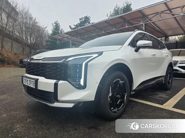 Kia The New Sportage 5th Generation Hybrid 2025 Белый из Кореи