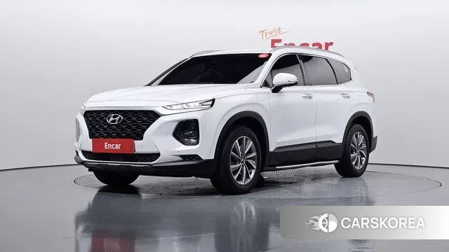 Hyundai Santa Fe TM 2018 Белый из Кореи