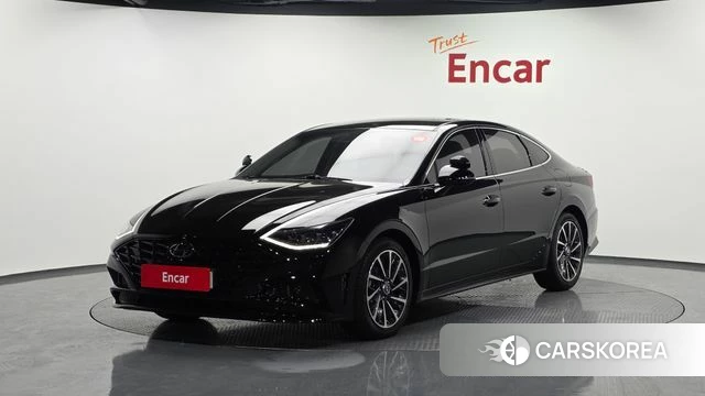 Hyundai Sonata (DN8) 2023 Черный из Кореи