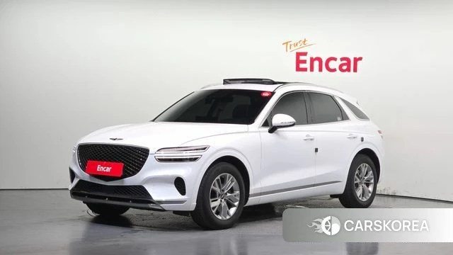 Genesis GV70 2021 Белый из Кореи