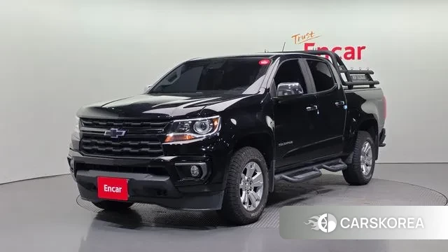 Chevrolet (GM Daewoo) Real New Colorado 2021 Черный из Кореи