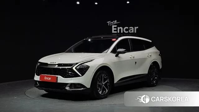 Kia Sportage 5th Generation Hybrid 2021 Белый из Кореи