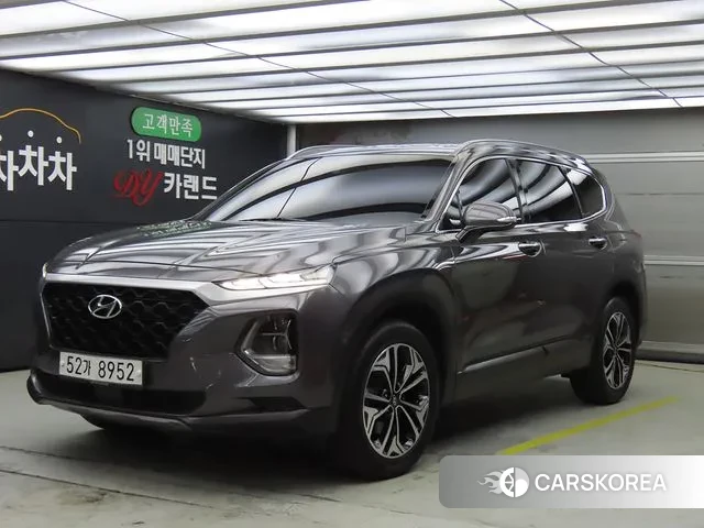 Hyundai Santa Fe TM 2018 Серый из Кореи